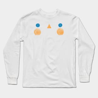 Cute Face Long Sleeve T-Shirt